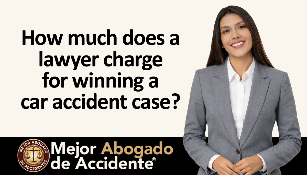 best Accident Lawyer - How much does a lawyer charge for winning a car accident case_